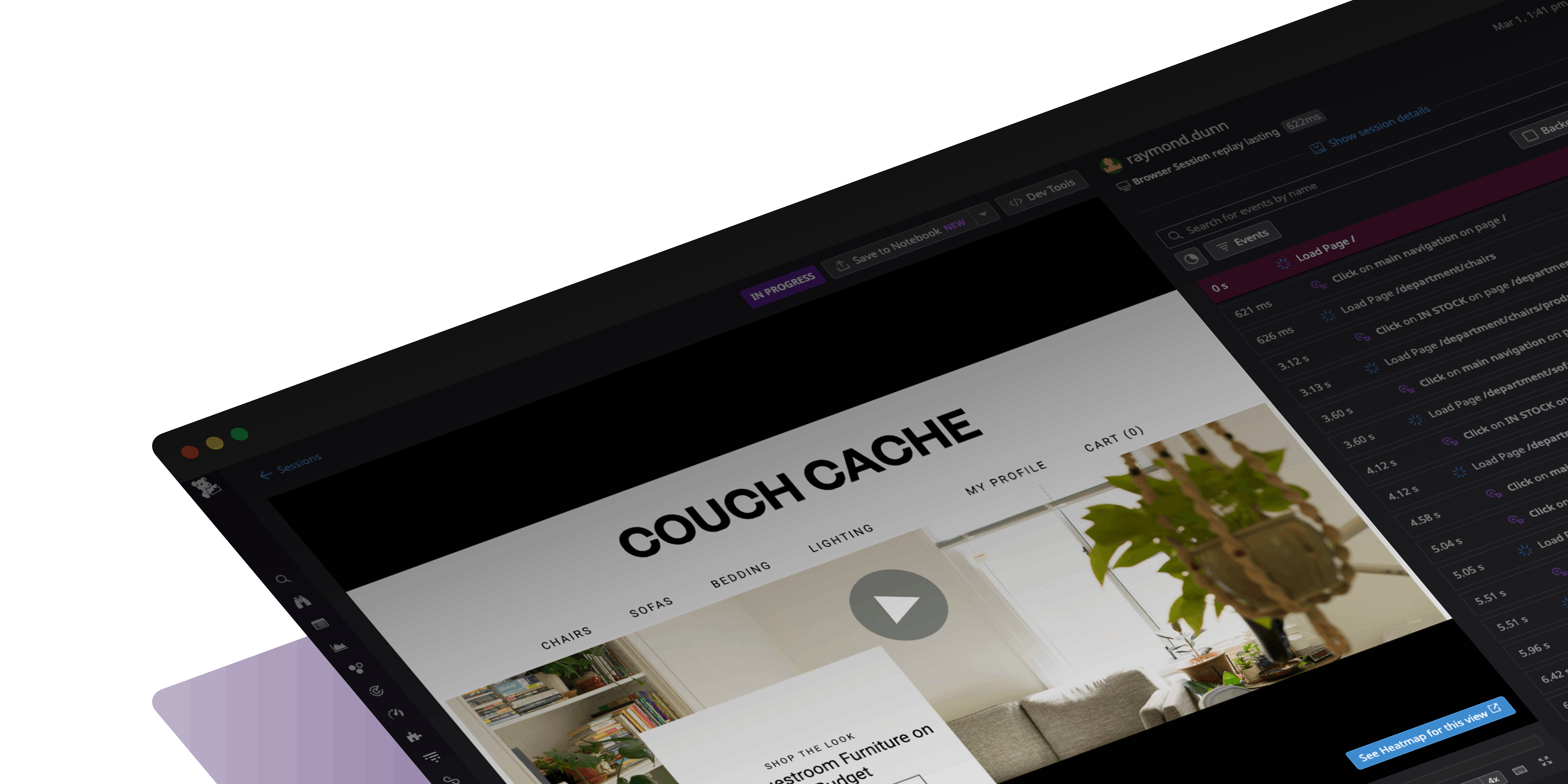 Capture real user sessions to uncover issues and improve experiences across web and mobile applications